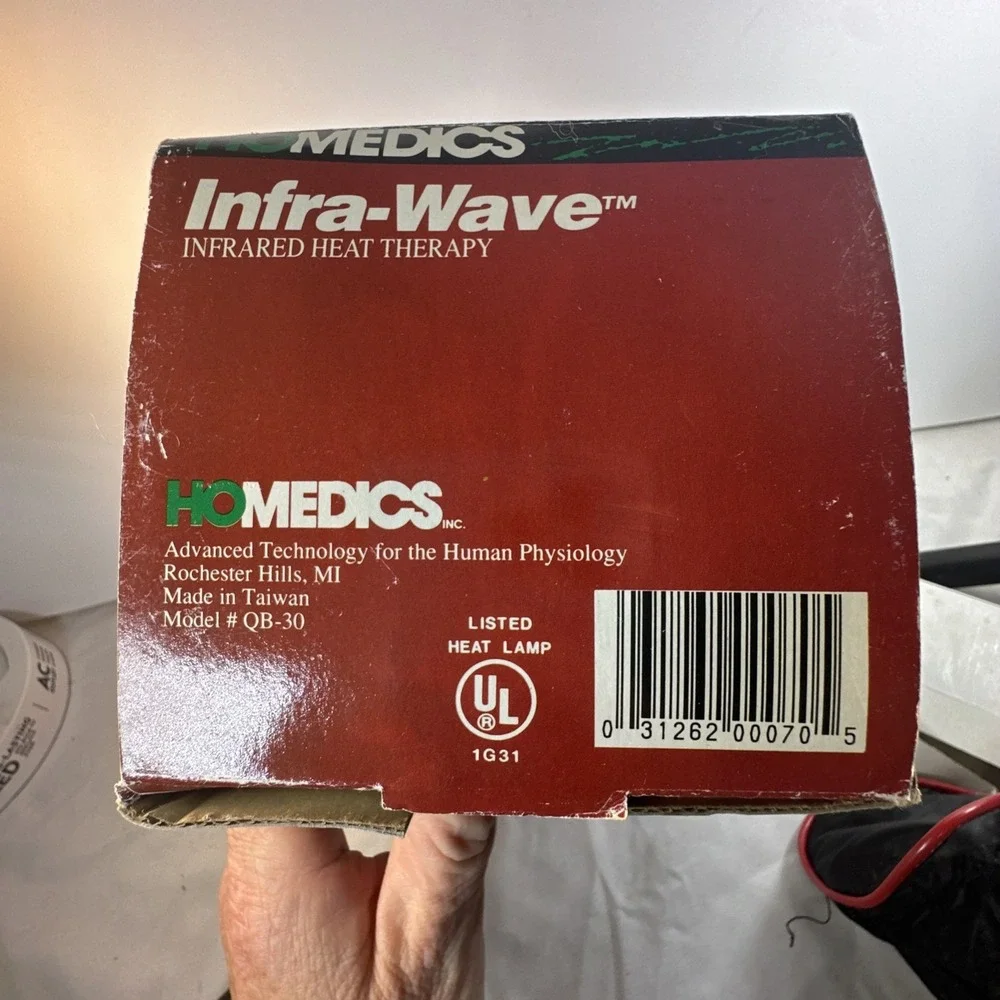 Homedics Infra-Wave Infrared Dual Mode Heat Therapy Device - Model QB30 - Tested